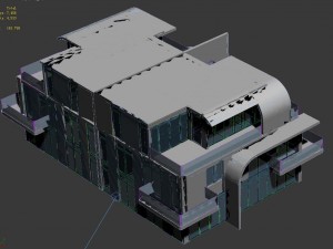 urban architecture - private villas 59 Model 3D