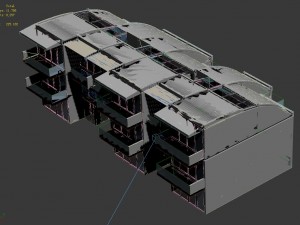 urban architecture - private villas 60 Model 3D