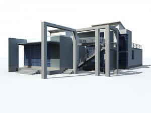 urban architecture - private villas 61 3D Модель