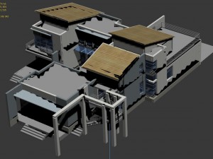 urban architecture - private villas 61 3D Модель