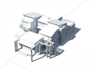 urban architecture - private villas 62 3D Model
