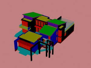 urban architecture - private villas 62 Modelo 3D