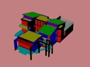 urban architecture - private villas 62 3D Model