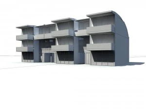 urban architecture - private villas 63 3D Model