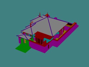 urban architecture - private villas 64 Modello 3D
