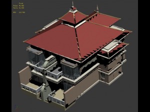 urban architecture - private villas 64 Modello 3D