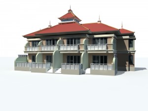 urban architecture - private villas 65 Modelo 3D