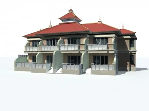 urban architecture - private villas 65 3D Model