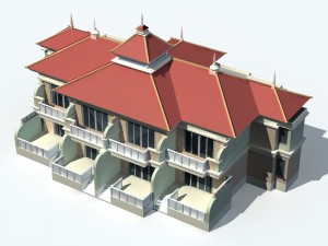 urban architecture - private villas 65 Modelo 3D