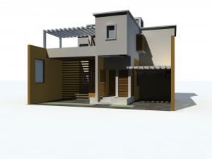 urban architecture - private villas 66 Modelo 3D