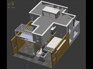 urban architecture - private villas 66 Modelo 3D