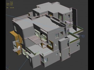 urban architecture - private villas 67 3D Model