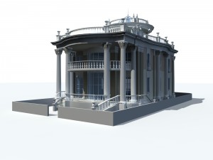 urban architecture - private villas 70 3D Модель