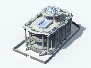 urban architecture - private villas 70 3D Модель