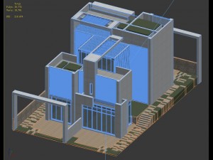 urban architecture - private villas 71 Modelo 3D
