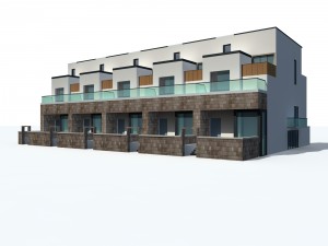 urban architecture - private villas 72 3D Model