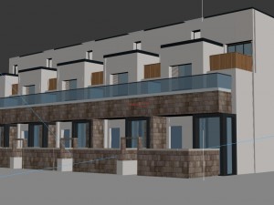 urban architecture - private villas 72 3D Model