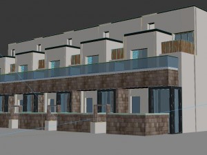 urban architecture - private villas 72 3D Model