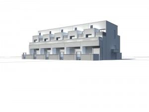 urban architecture - private villas 73 Modèle 3D