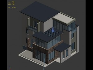 urban architecture - private villas 73 Modèle 3D