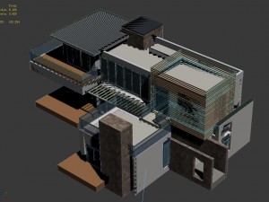 urban architecture - private villas 74 3D 모델