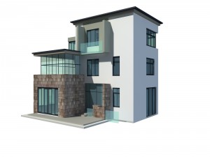 urban architecture - private villas 75 3D 模型