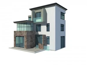 urban architecture - private villas 75 3D Model