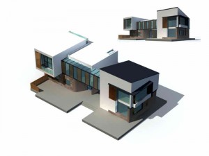 urban architecture - private villas 76 Modèle 3D