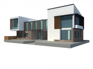 urban architecture - private villas 76 3D Модель