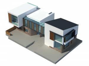 urban architecture - private villas 76 3D Модель
