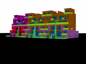urban architecture - private villas 77 3D मॉडल
