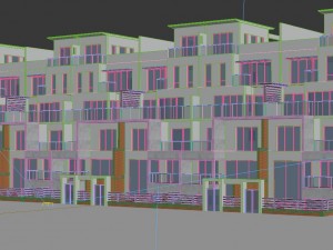 urban architecture - private villas 77 3D मॉडल