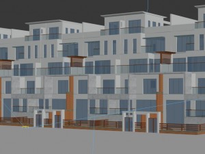 urban architecture - private villas 77 3D मॉडल