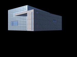 urban architecture - school office villas 3 3D Model