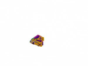urban architecture - school office villas 8 3D Model