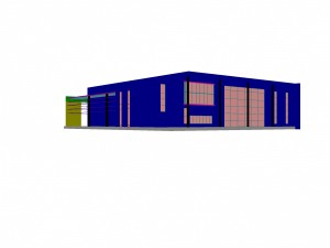 urban architecture - school office villas 22 3D Model