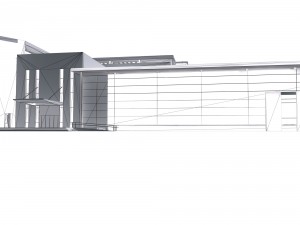 urban architecture - school office villas 23 3D 모델