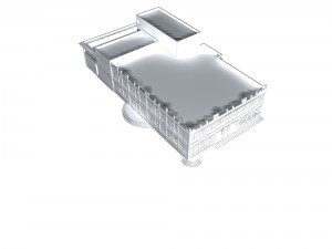 urban architecture - school office villas 29 3D 모델