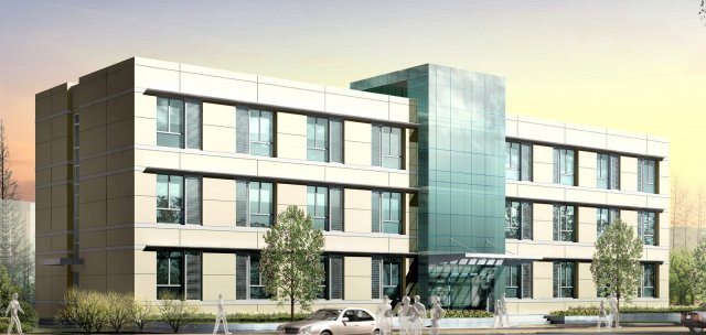 urban architecture - school office villas 31 3D Model .c4d .max .obj .3ds .fbx .stl .blend 