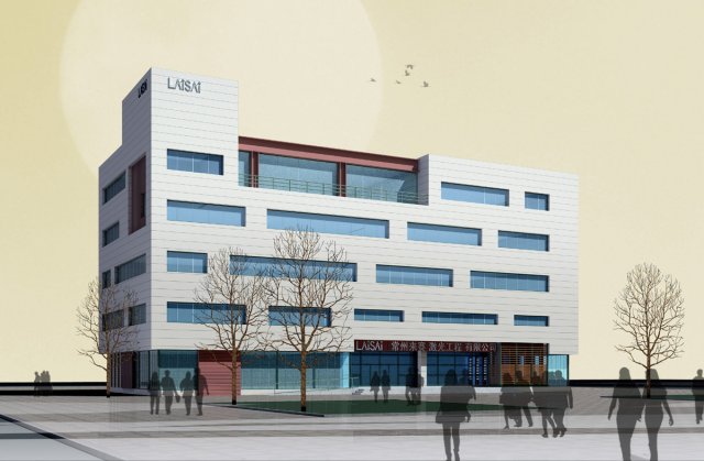 urban architecture - school office villas 33 Modelo 3D .c4d .max .obj .3ds .fbx .stl .blend 