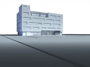 urban architecture - school office villas 33 3D Model