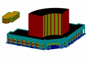 urban architecture - school office villas 37 Modelo 3D