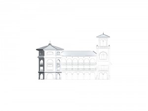 urban architecture - school office villas 40 3D मॉडल