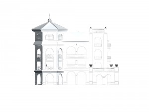 urban architecture - school office villas 41 3D मॉडल