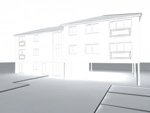 urban architecture - school office villas 44 3D Model