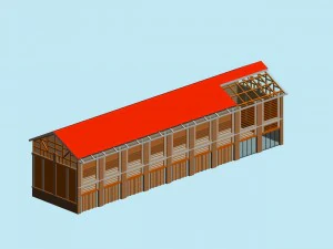 arquitetura urbana - vilas de escrit&oacute;rios escolares 45 Modelo 3D
