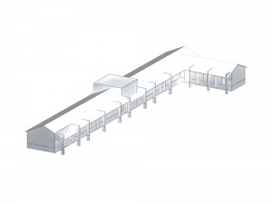 urban architecture - school office villas 51 3D Model