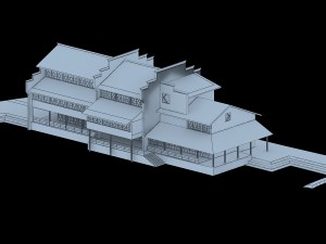 urban architecture - school office villas 52 Modelo 3D