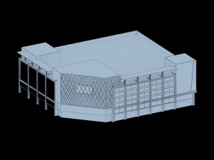 urban architecture - school office villas 60 3D Model