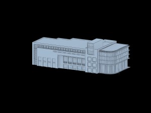urban architecture - school office villas 64 Modèle 3D